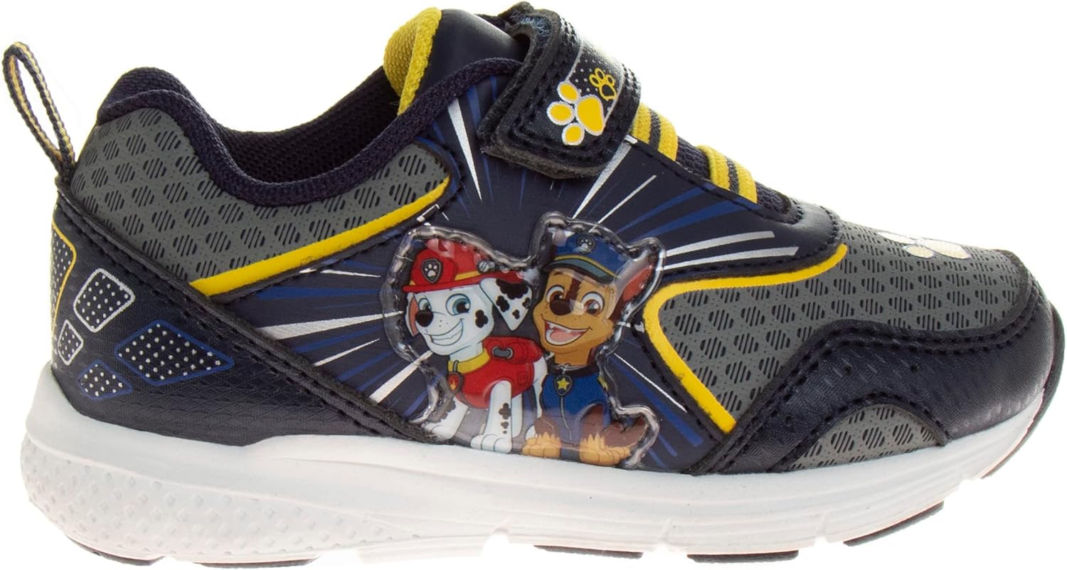 Zapatillas de tenis con luces Chase y Marshall de la Patrulla Canina