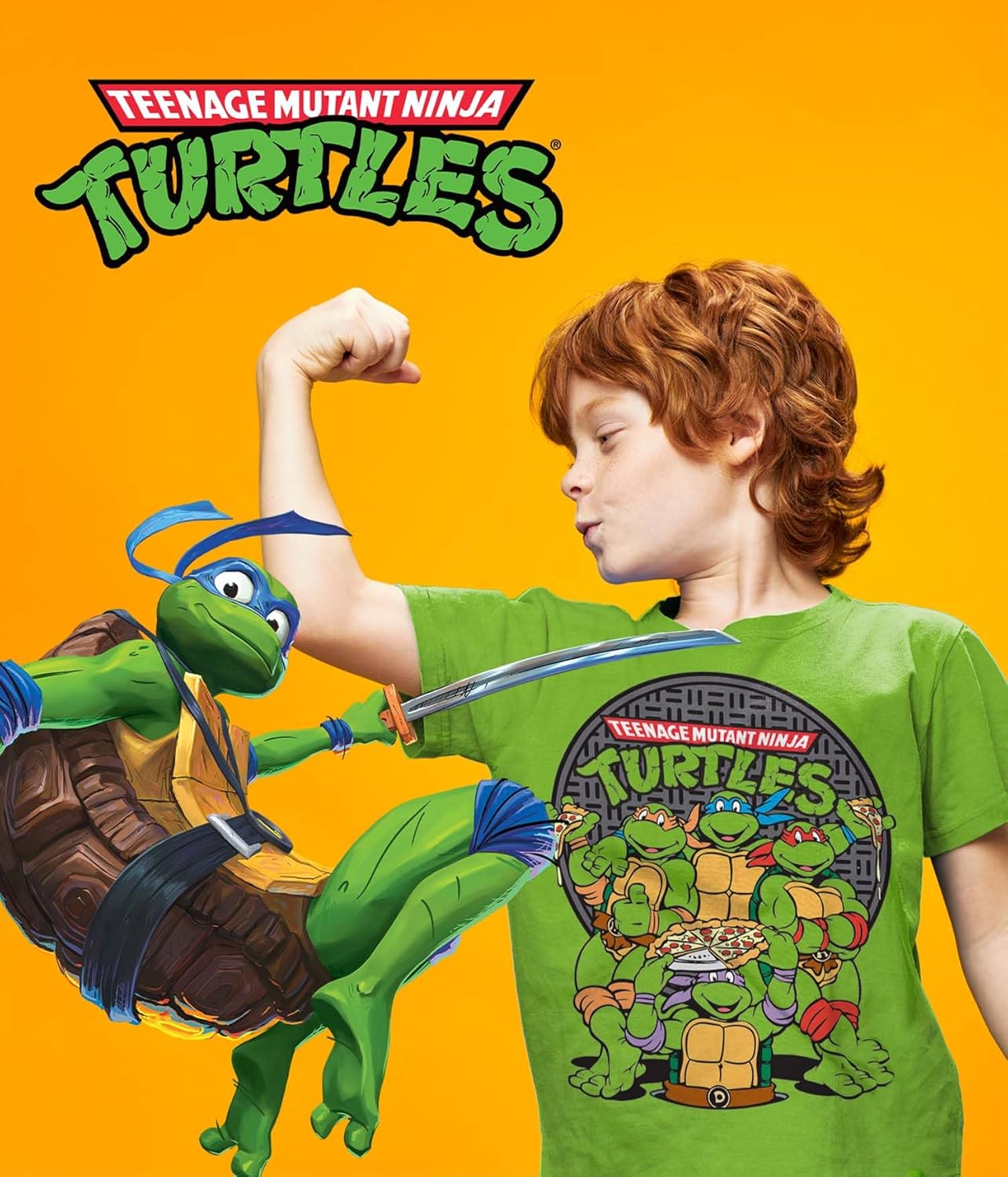 Camiseta de las Tortugas Ninja (conjuntos)