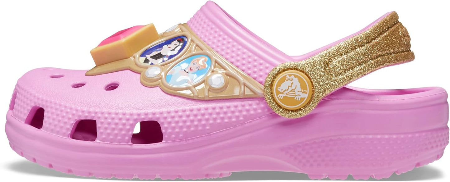 Crocs Zuecos con luz de princesa Disney