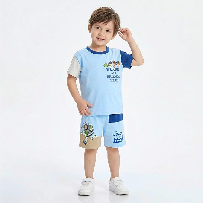 Toy Story Conjunto de camiseta y pantalones cortos