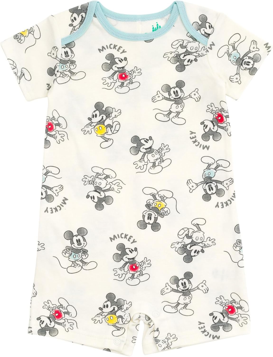 Disney Mickey Mouse - Paquete de 2 mamelucos 