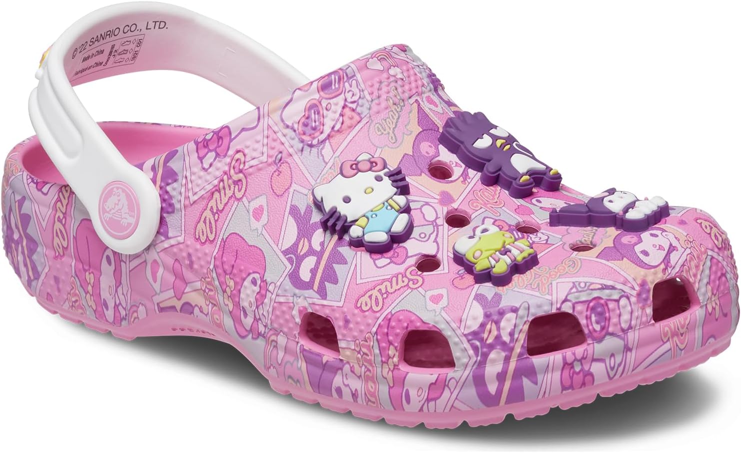 Crocs Zuecos clásicos de Hello Kitty