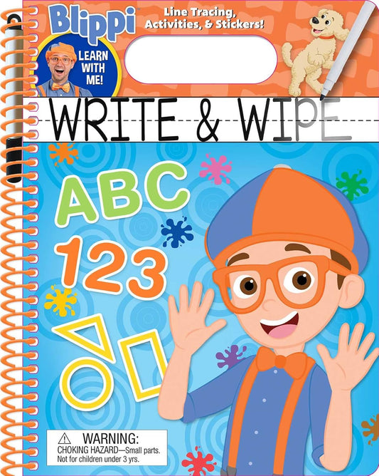 ¡Aprende conceptos básicos y practica la escritura con Blippi!
