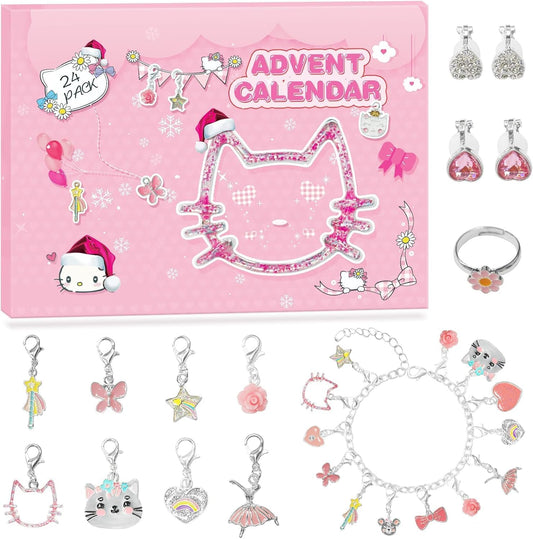 bonitos dijes de gato Calendario de Adviento