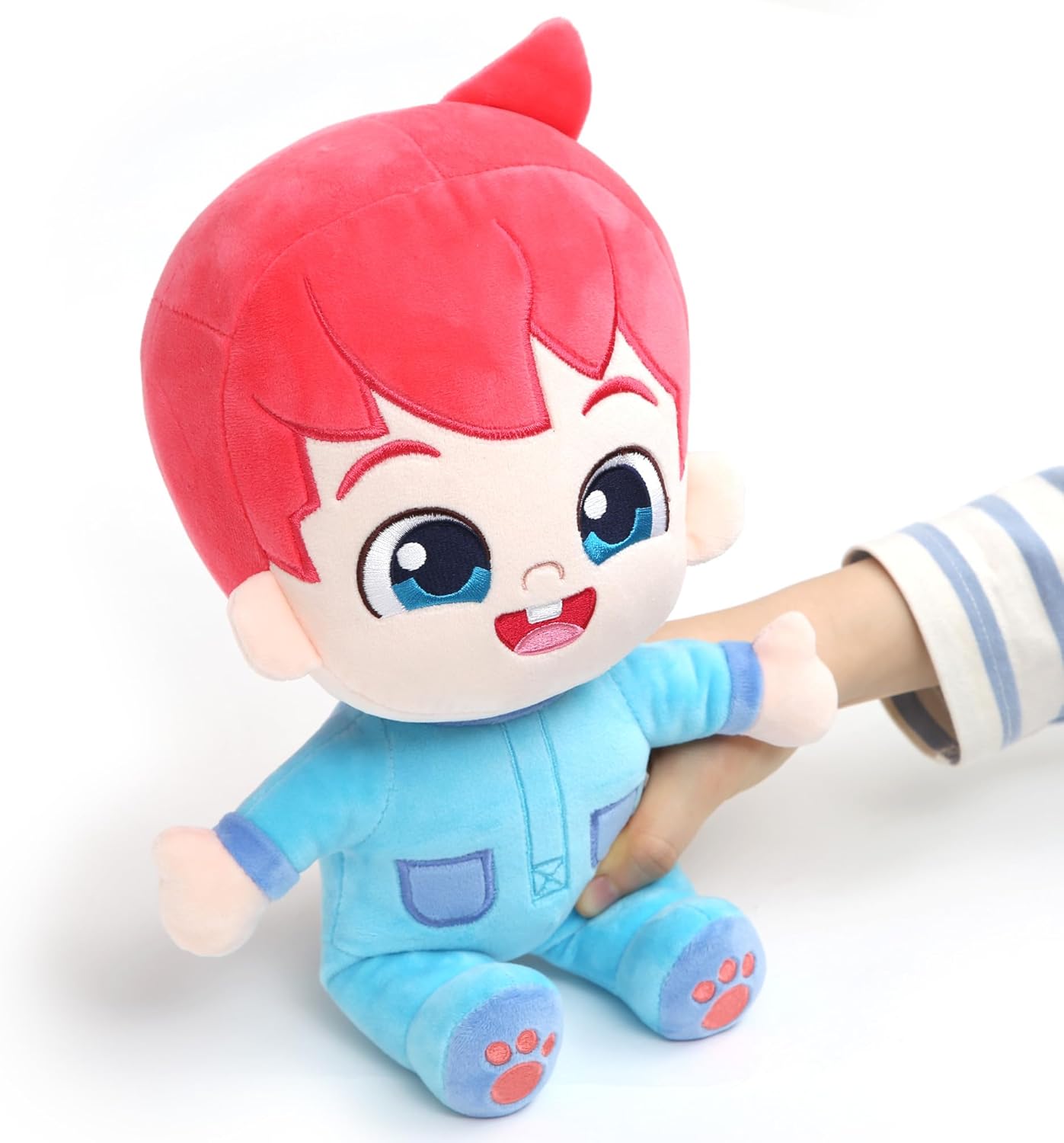 Pinkfong Peluche oficial de Bebefinn: muñeca interactiva de peluche Juguete Baby Shark