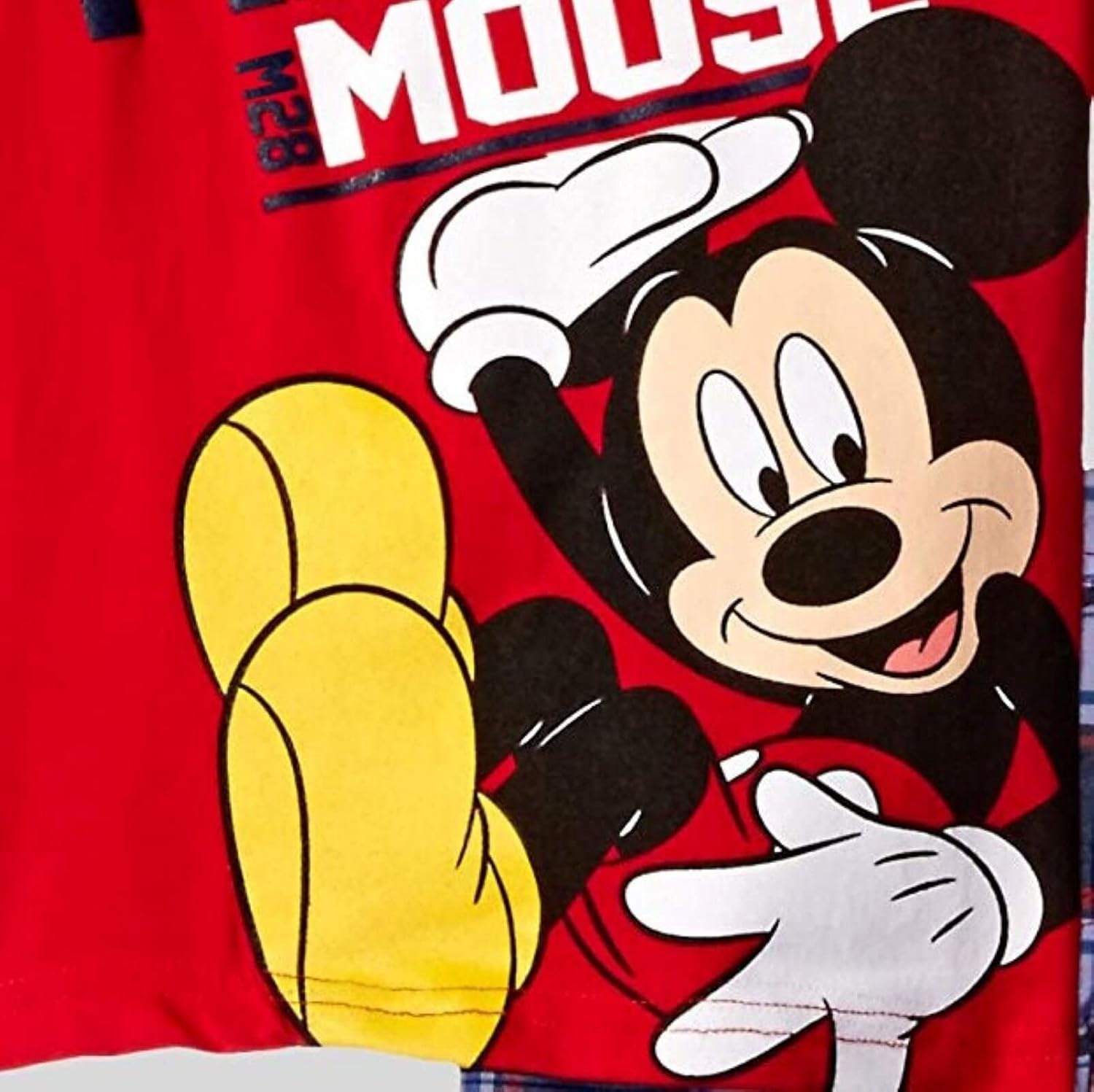 Disney Conjunto de camiseta y pantalones cortos de Mickey Mouse