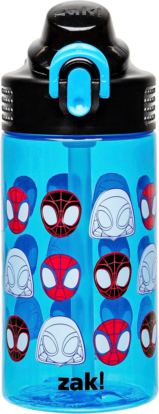Zak Designs Botella de agua plástico duradero, 16 onzas