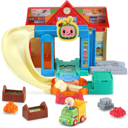 VTech CoCoMelon Go! Go! Smart Wheels Carrito Racers