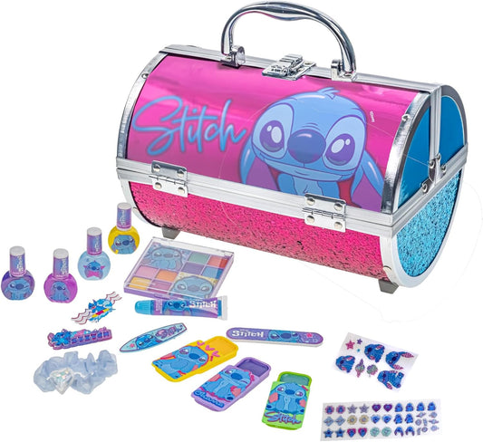 Stitch - Juego de estuche de maquillaje cosmético para niñas