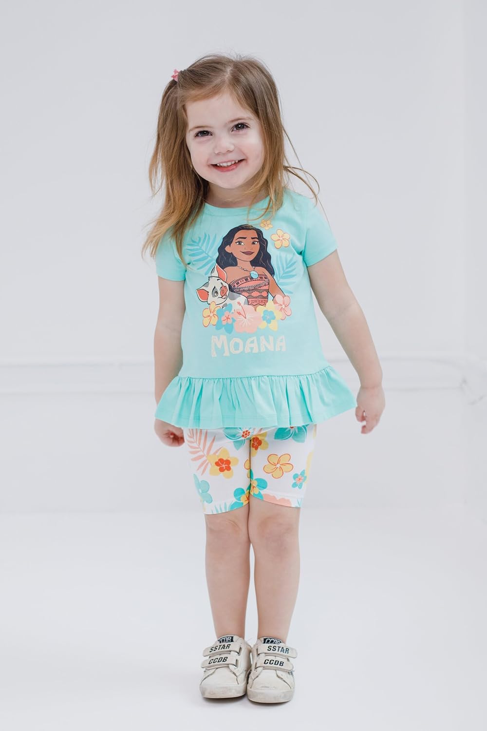 Disney Moana - Conjunto de camiseta y pantalones cortos