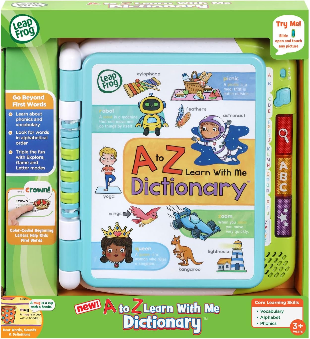 LeapFrog Diccionario de la A a la Z Inglés