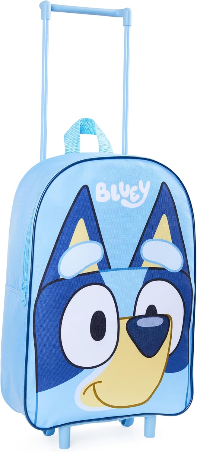 Bluey Mochila con ruedas, 16 x 13 x 4 pulgadas
