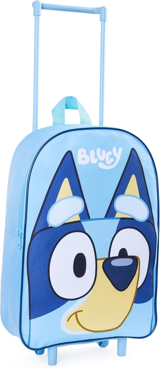 Bluey Mochila con ruedas, 16 x 13 x 4 pulgadas