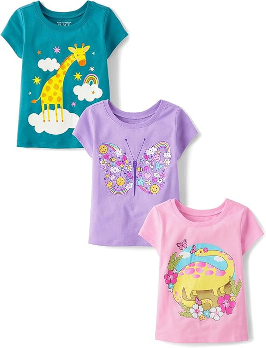 The Children's Place Camisetas gráficas de manga corta