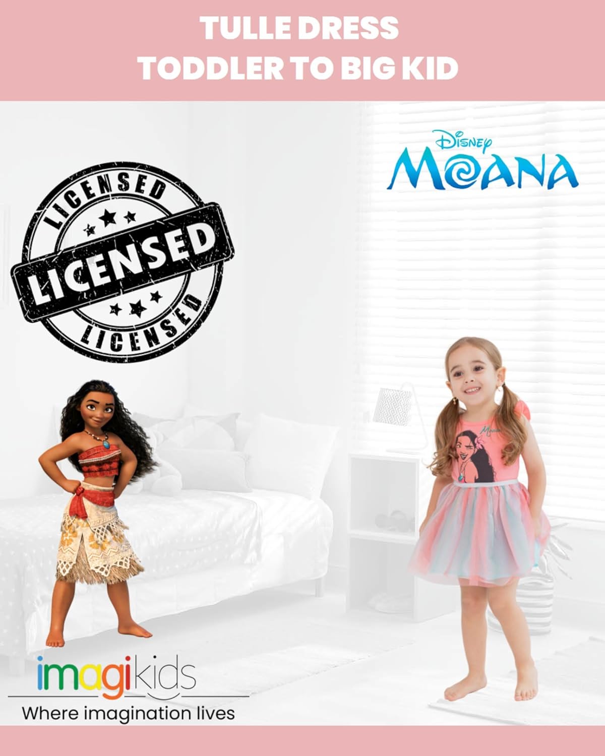 Disney Vestido de tul  Moana