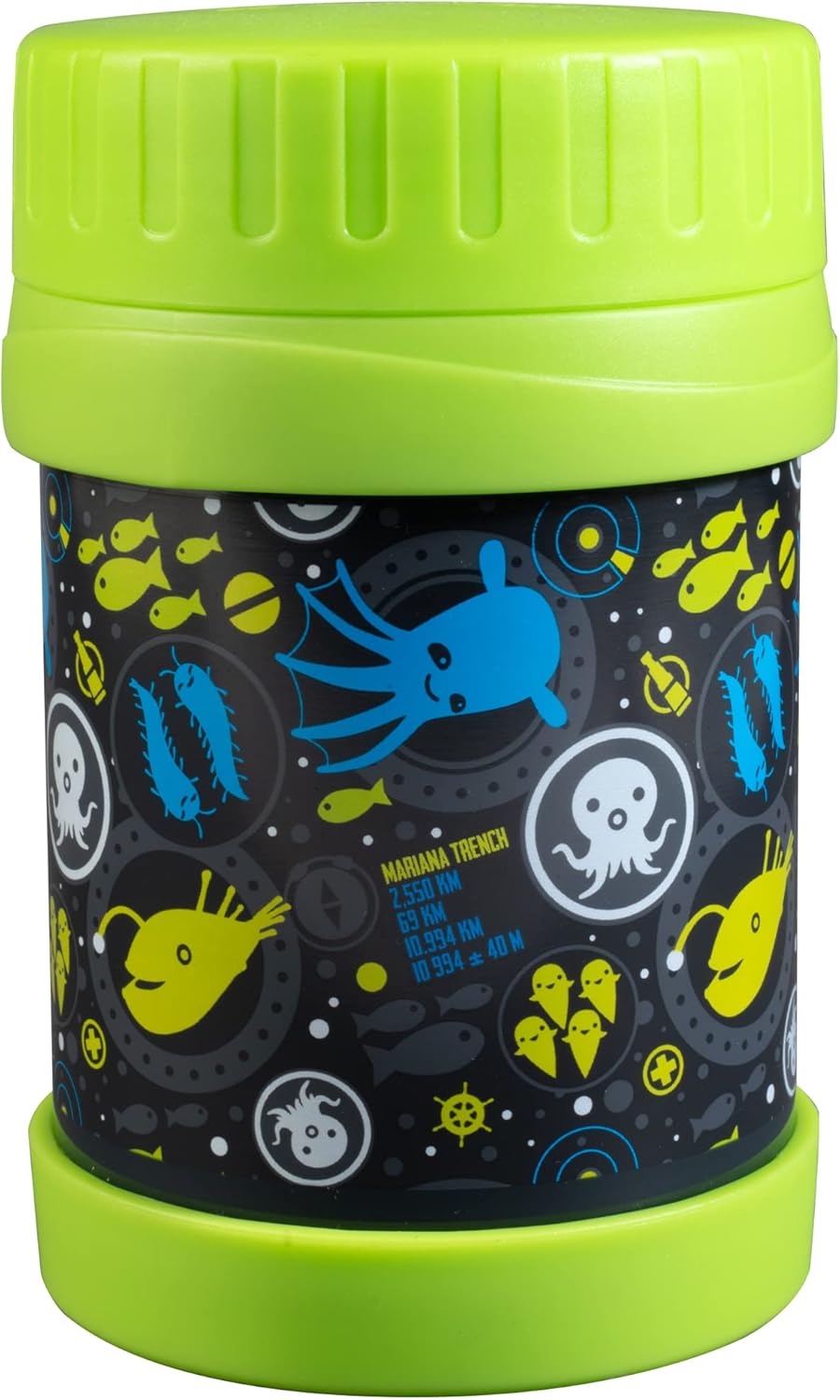 Octonautas - Tarro de comida de acero inoxidable de 13 onzas
