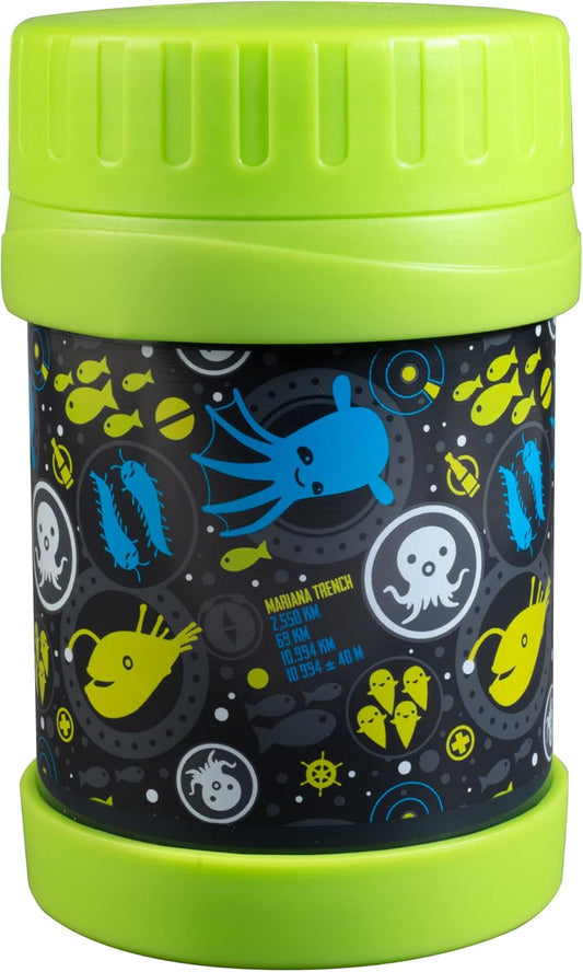 Octonautas - Tarro de comida de acero inoxidable de 13 onzas