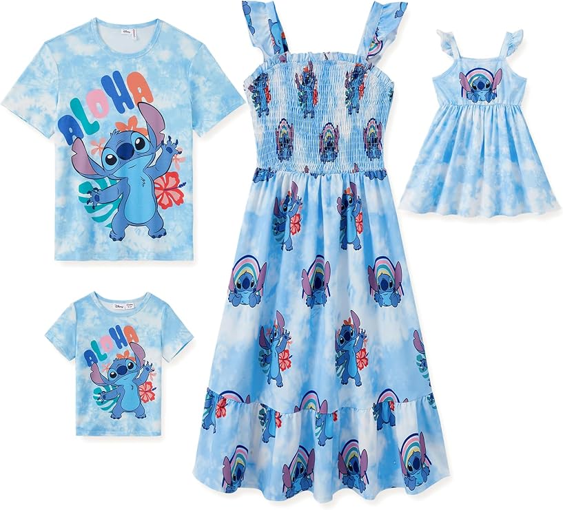 Disney Stitch Vestido de Mujer Talla S