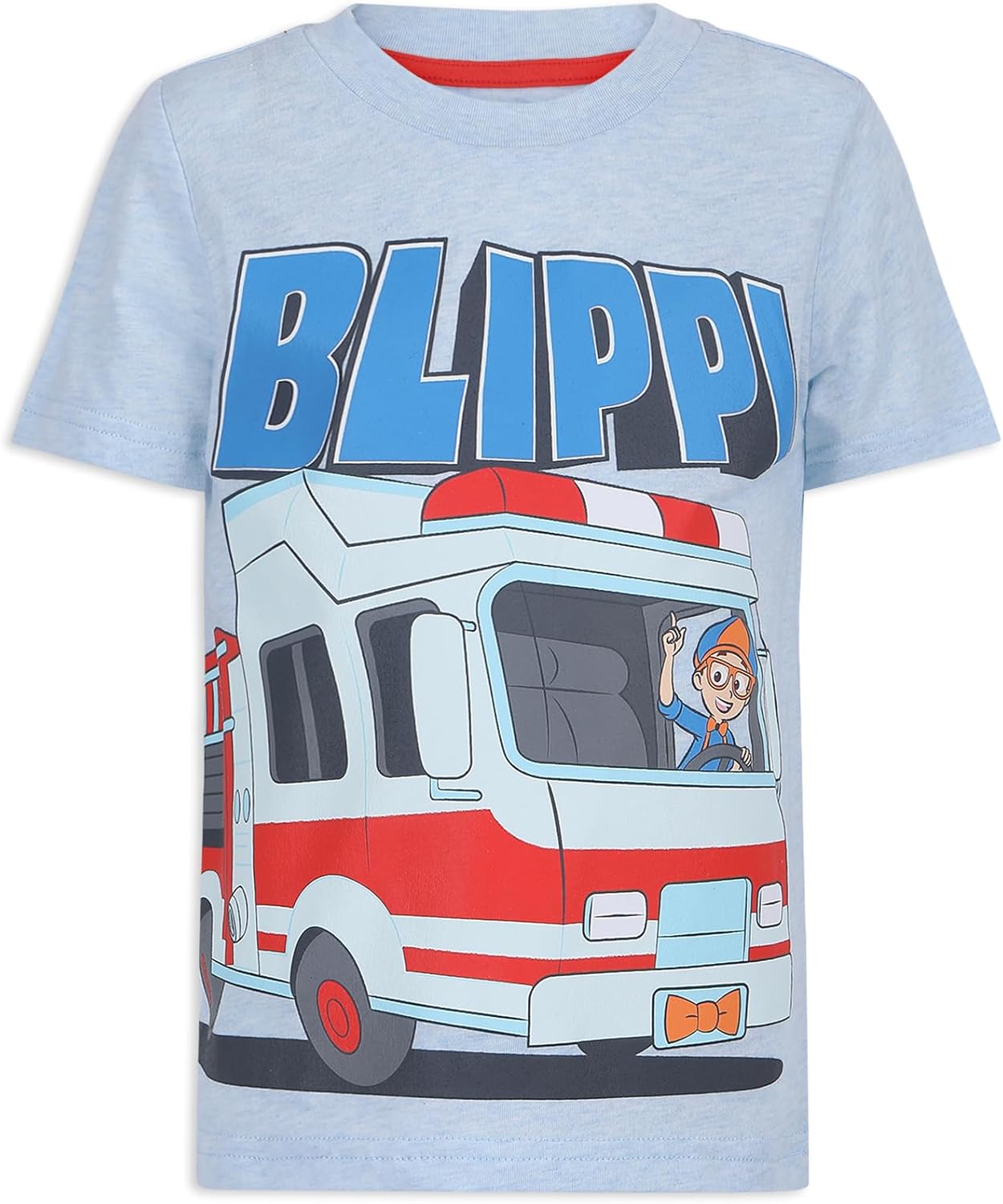 Blippi  - Paquete de 4 camisetas de manga corta 