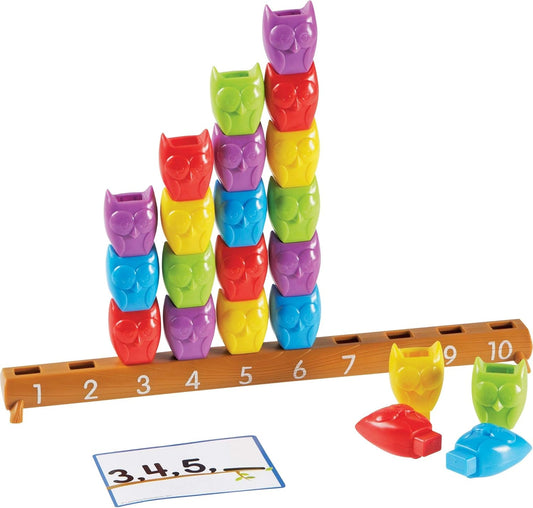 Learning Resources juego para contar con búhos del 1 al 10
