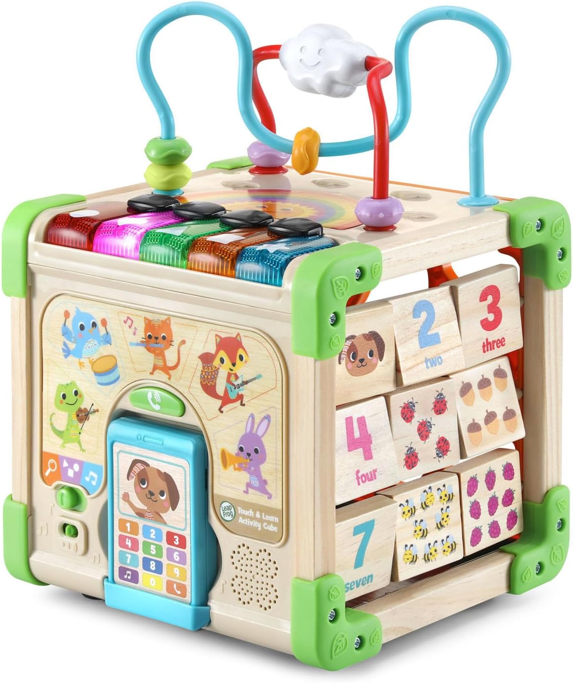 LeapFrog - Cubo de actividades de madera