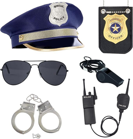 Kit de juego de rol de oficial de policía