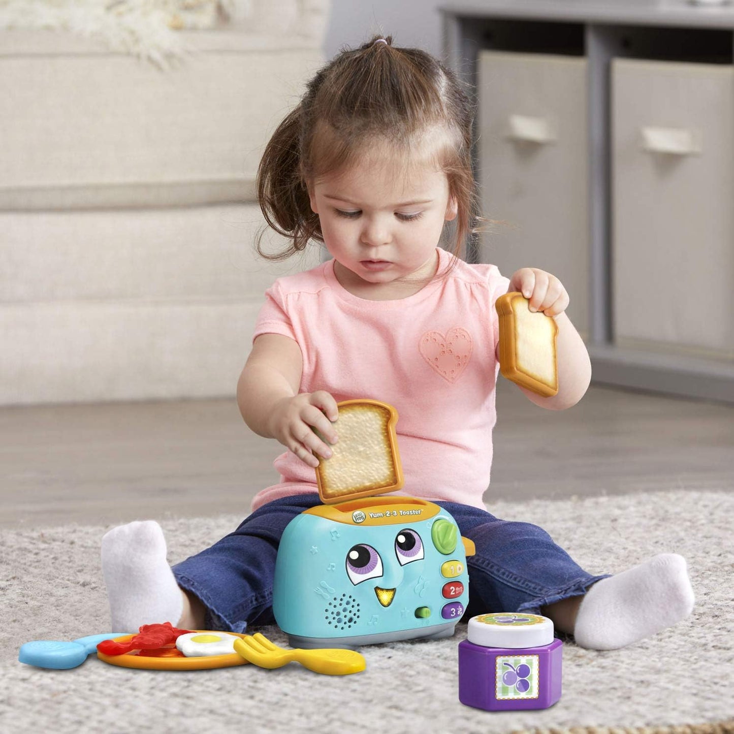 LeapFrog Tostadora Yum-2-3 Sonidos