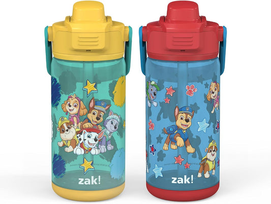 Zak Juego de 2 botellas de 16 onzas cada una, plástico duradero