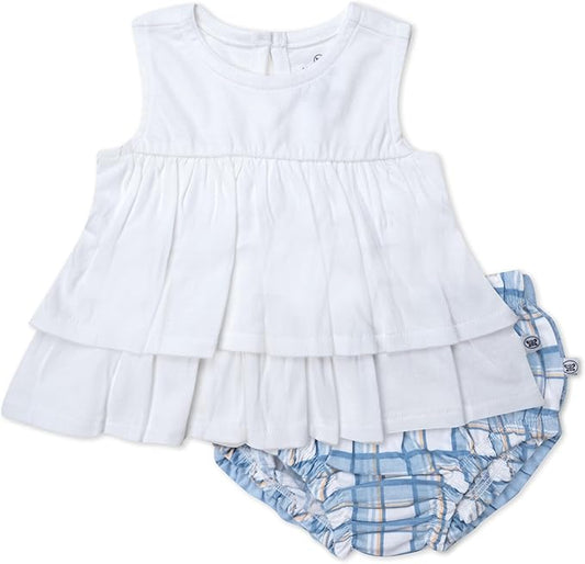 HonestBaby camiseta sin mangas con cubrepañal