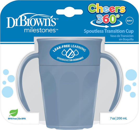 Dr. Brown's Cheers 360 Taza para practicar sin boquilla