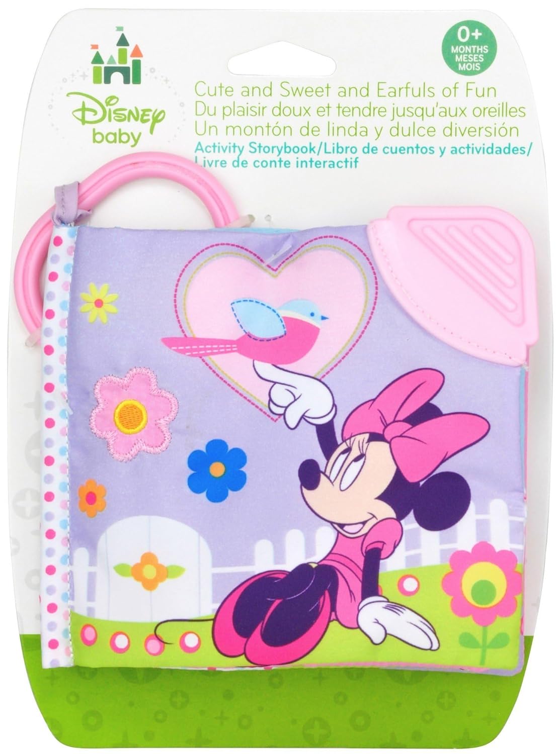 Disney Baby Minnie Mouse On The Go - Libro suave para bebés