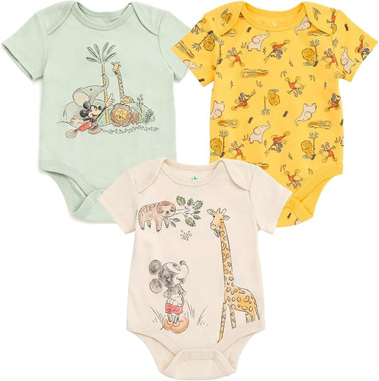 Disney Paquete de 3 mamelucos