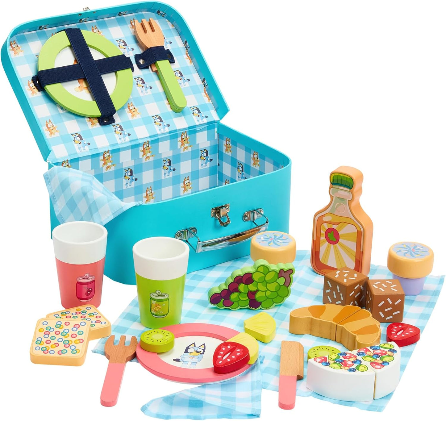 Bluey Juego de cestas de picnic