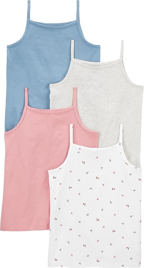 Simple Joys by Carter's Camisetas sin mangas, paquete de 4