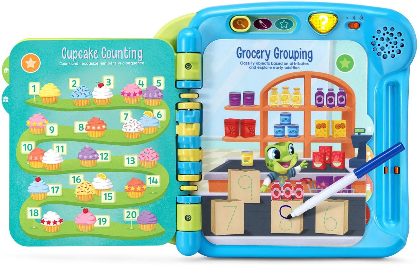 LeapFrog Prep para libro de matemáticas preescolar