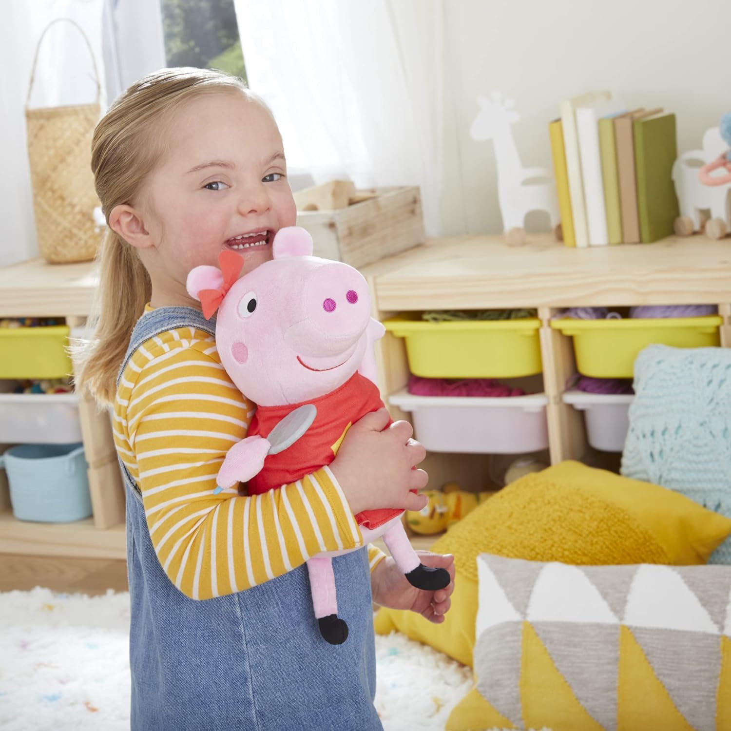 Peppa, Ella canta canciones y habla