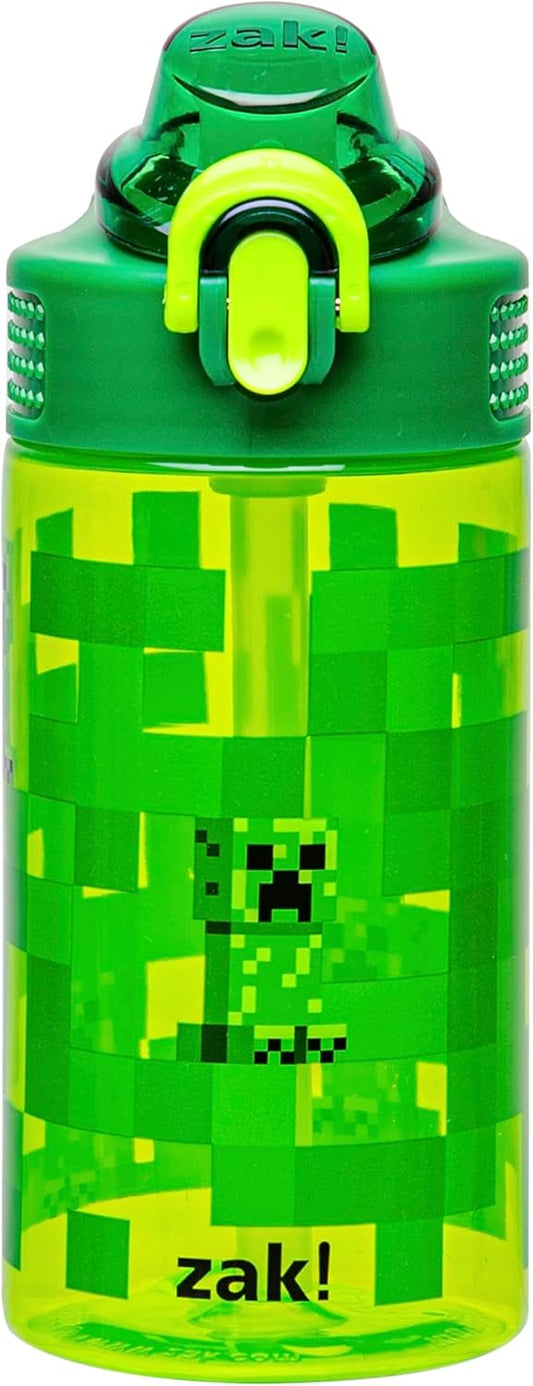Zak Designs Botella de agua plástico duradero, 16 onzas