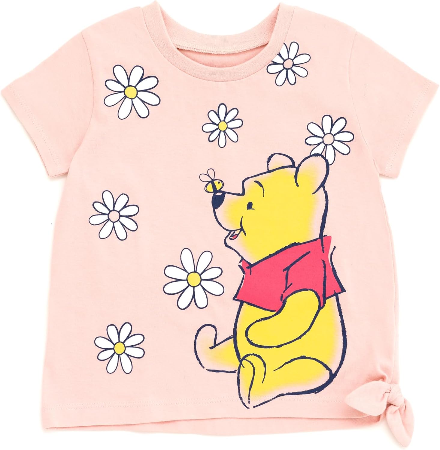 Disney Conjunto de camiseta floral y pantalones cortos