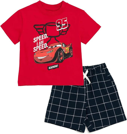 Disney Conjunto de camiseta y pantalones cortos