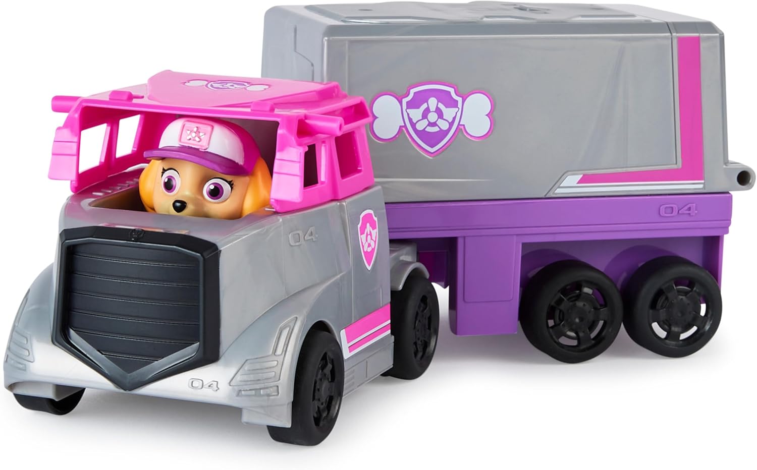 PAW Patrol- Camiones de juguete transformables