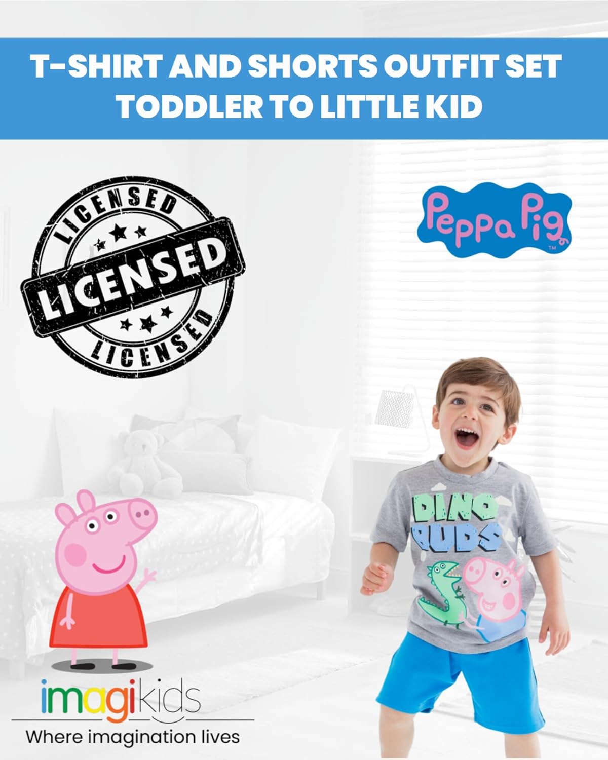 Peppa Pig Conjunto de camiseta