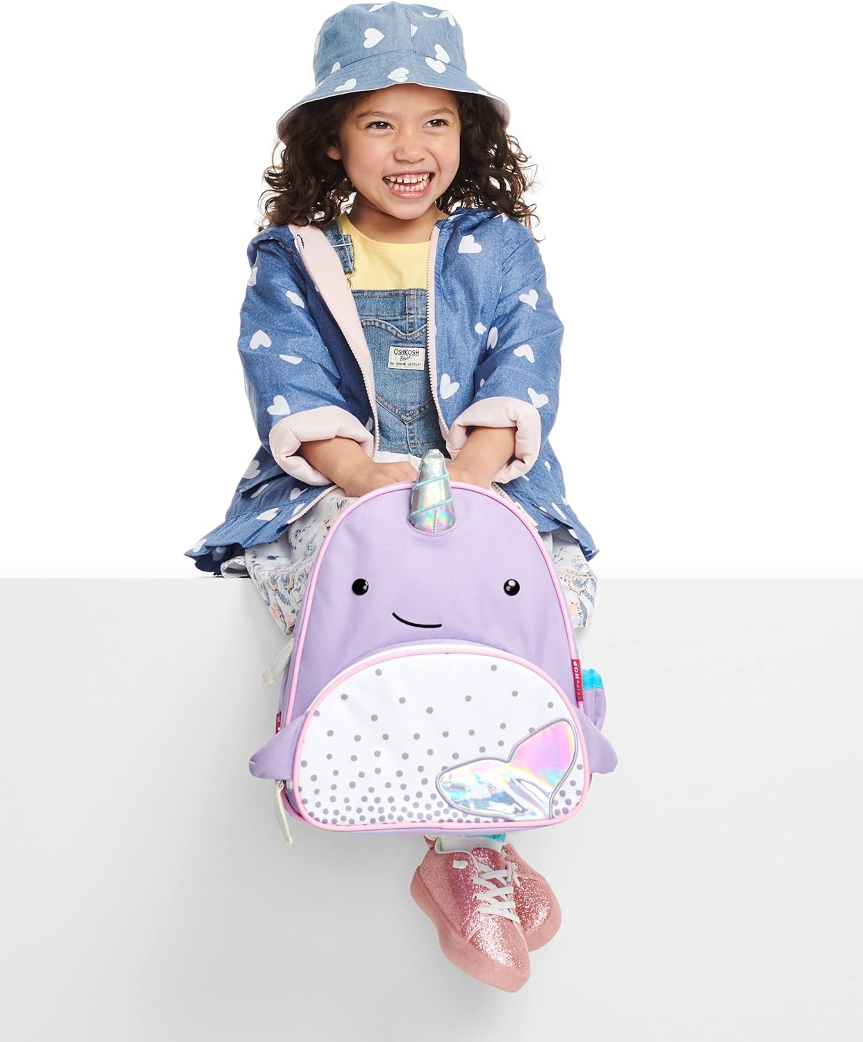 Skip Hop - Mochila para preescolar, colección Zoo Ballena 12" Pulgadas 