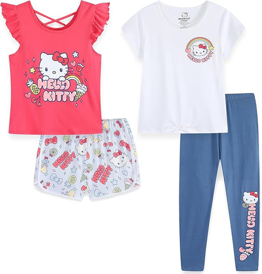 Hello Kitty Sanrio - Conjunto de 4 piezas