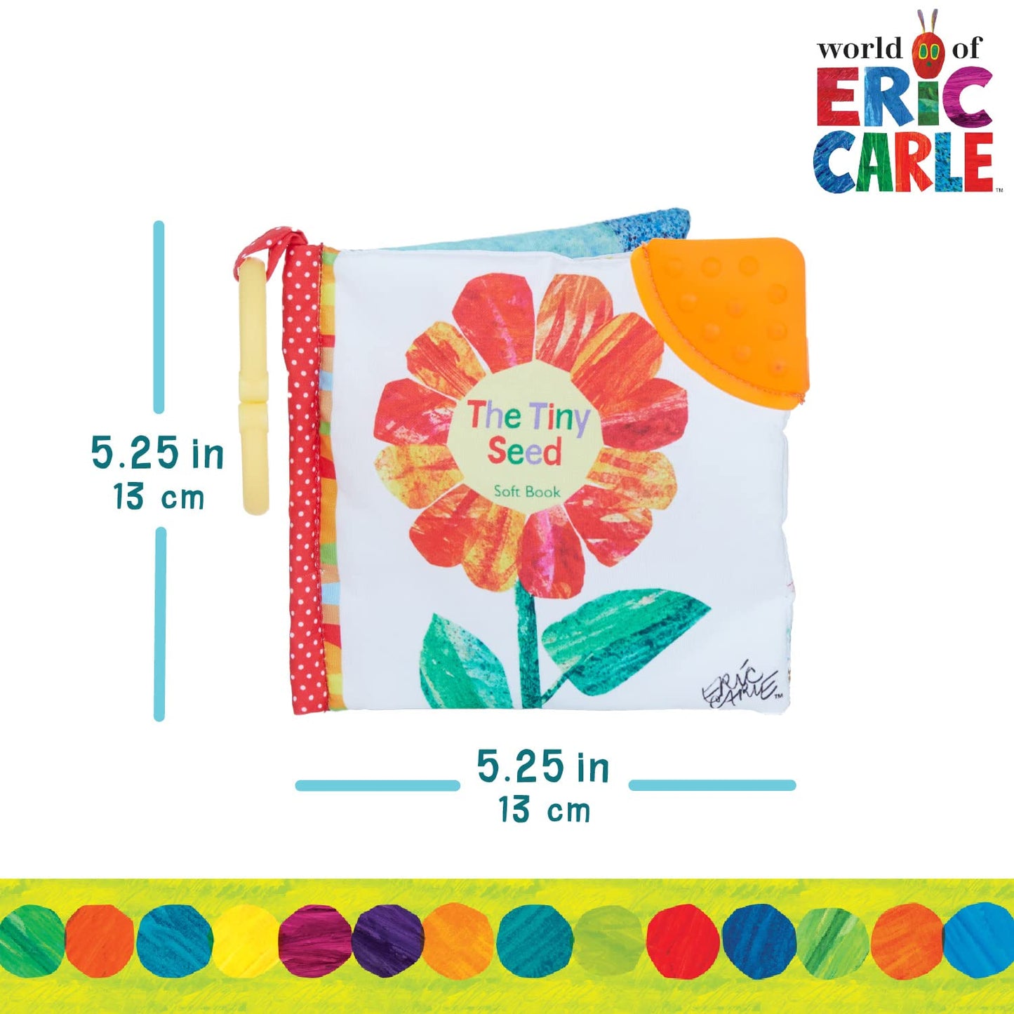 Hungry Caterpillar Tiny Seed - Libro suave con clip