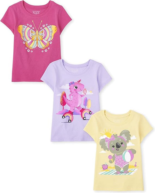 The Children's Place Camisetas gráficas de manga corta