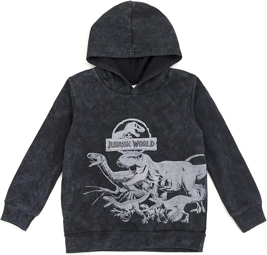 Jurassic World Dinosaur T-Rex - Sudadera con capucha de forro polar