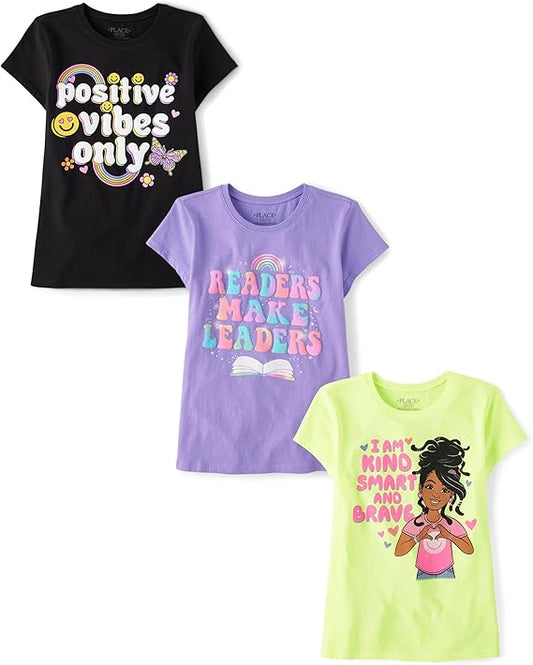 The Children's Place Camisetas gráficas de manga corta