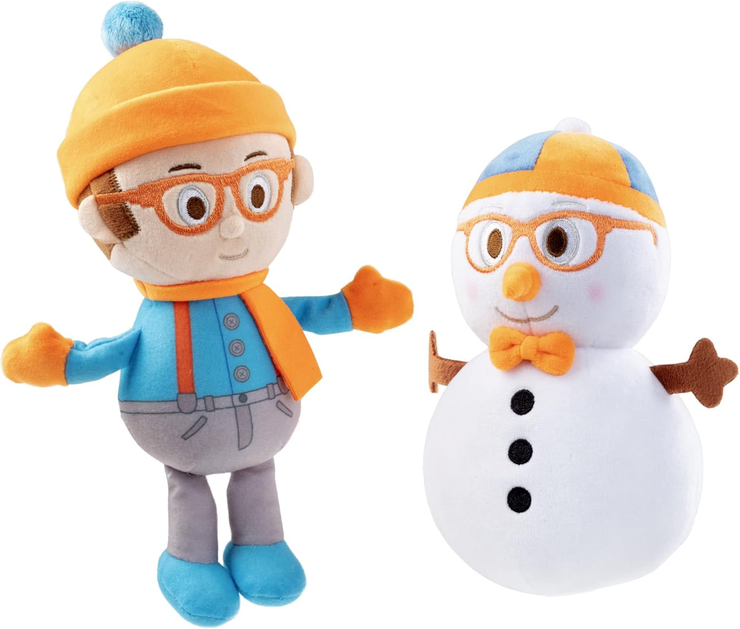 Blippi - Figuras de peluche de Navidad