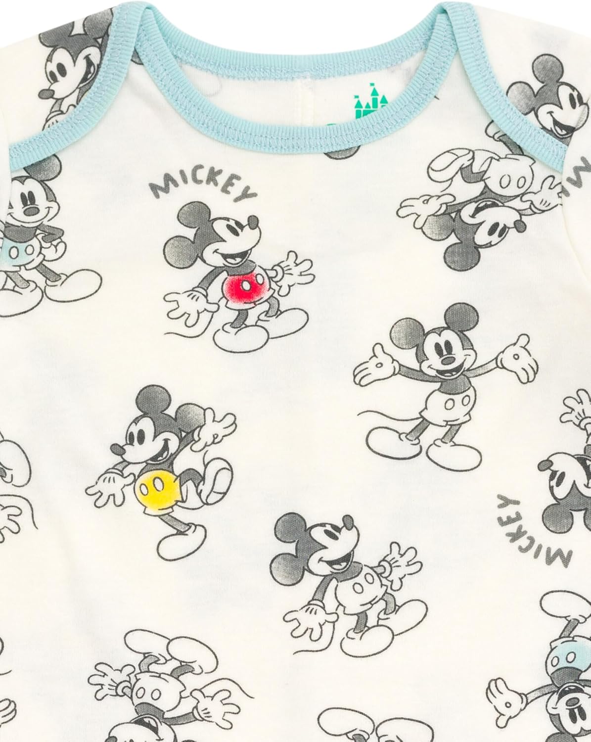 Disney Mickey Mouse - Paquete de 2 mamelucos 