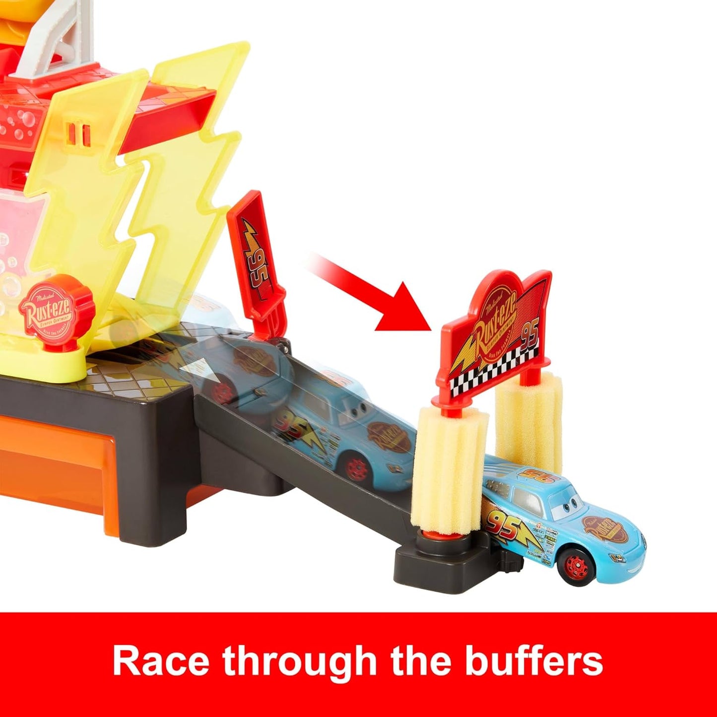 Mattel Disney Pixar Cars - Juego de lavado de autos